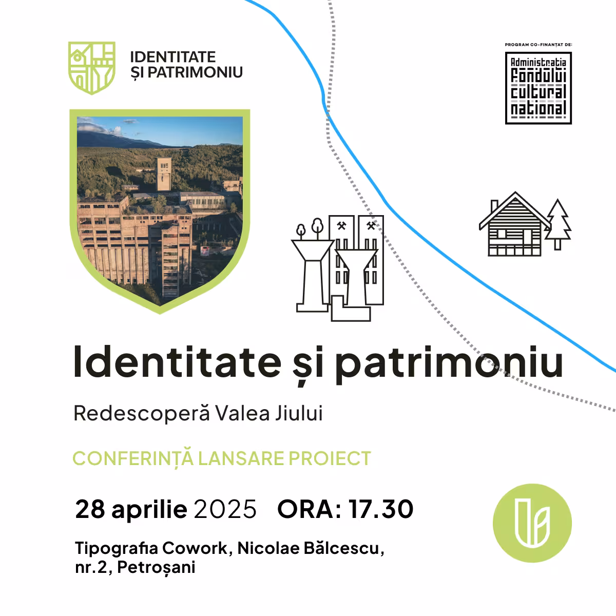 Conferinta Lansare Identitate și Patrimoniu: Redescoperă Valea Jiului‍
