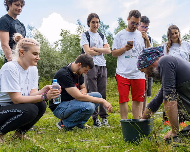 Excursie educativă pe firul pârâului Maleia
