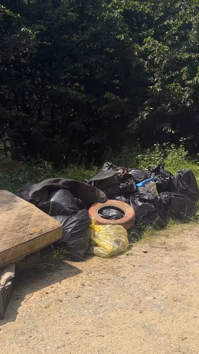 Am igienizat pârâul Sterminos din Uricani