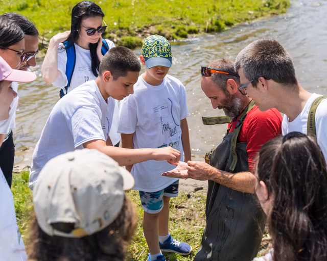 Excursie educativă pe firul pârâului Maleia
